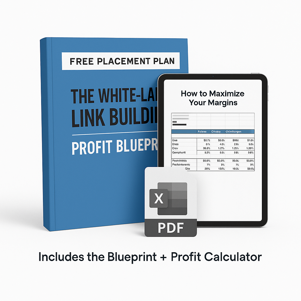 White label guest post service: Free Placement Plan PDF & calculator